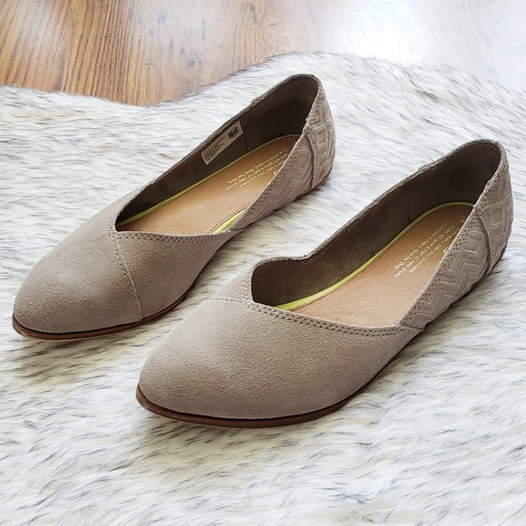 toms pointed flats
